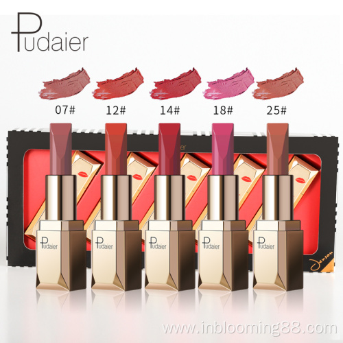 Wholesale Velvet Waterproof Private Label Matte Lipstick Set